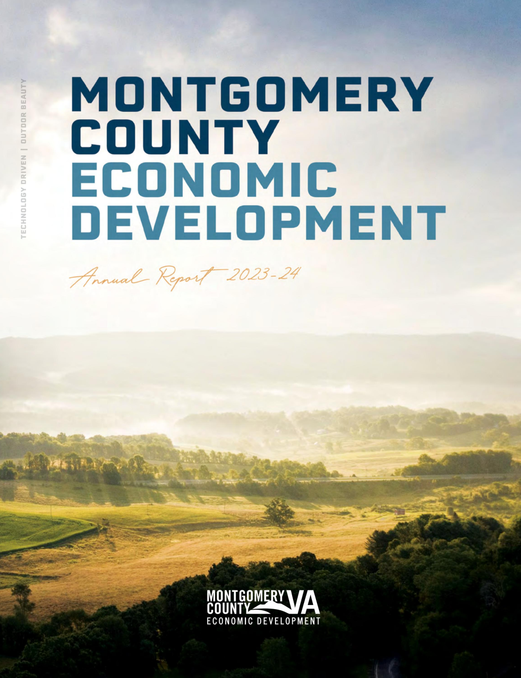 Cover for department's 2023-2024 annual report